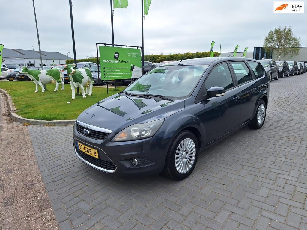 Ford Focus Wagon 1.6 Titanium / Nette auto / APK januari 202, Auto's, 1596 cc, Gebruikt, 4 cilinders, 635 kg