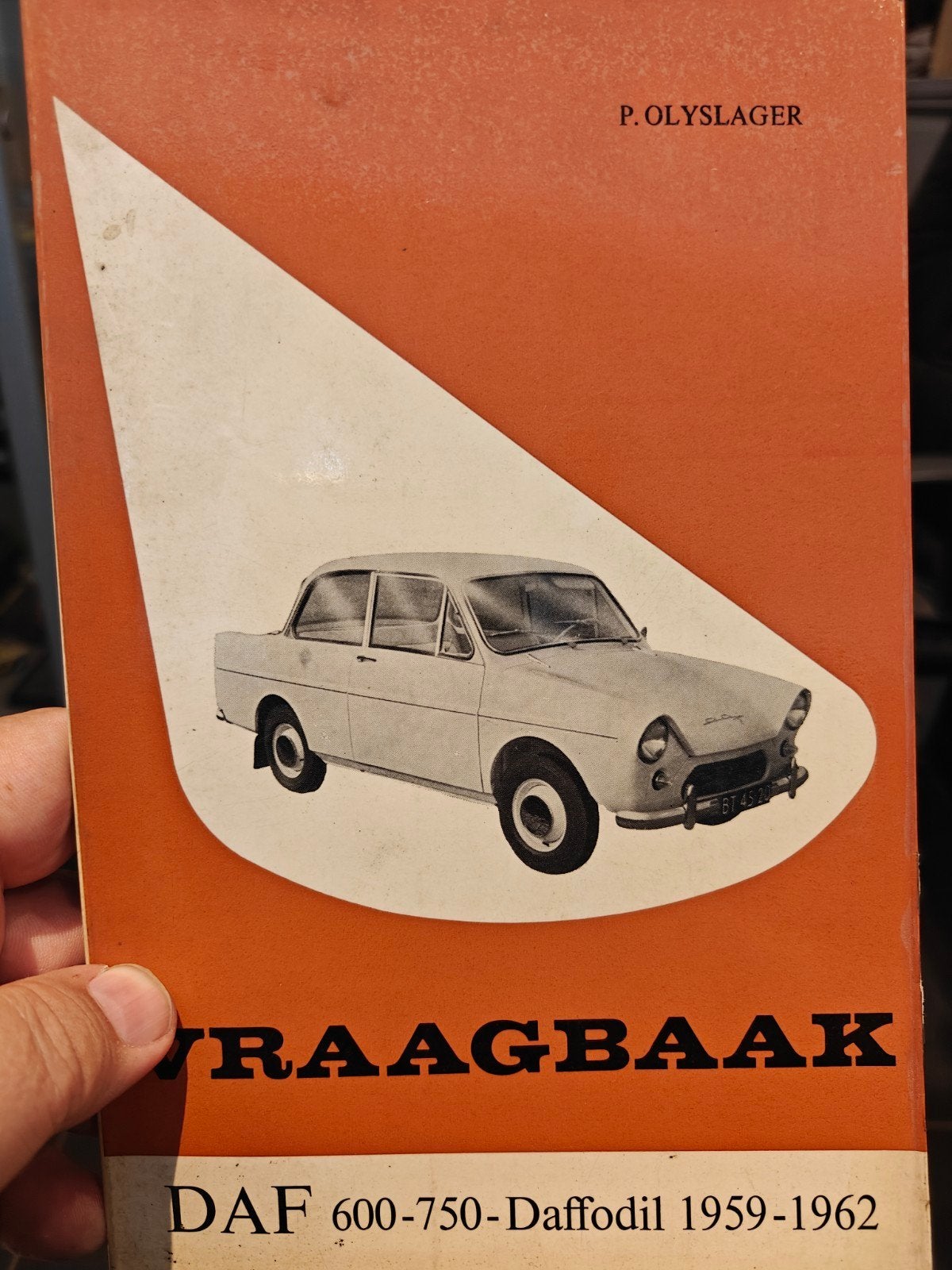 Vraagbaak Daf 600-750 Daffodil 1959-1962, Ophalen of Verzenden