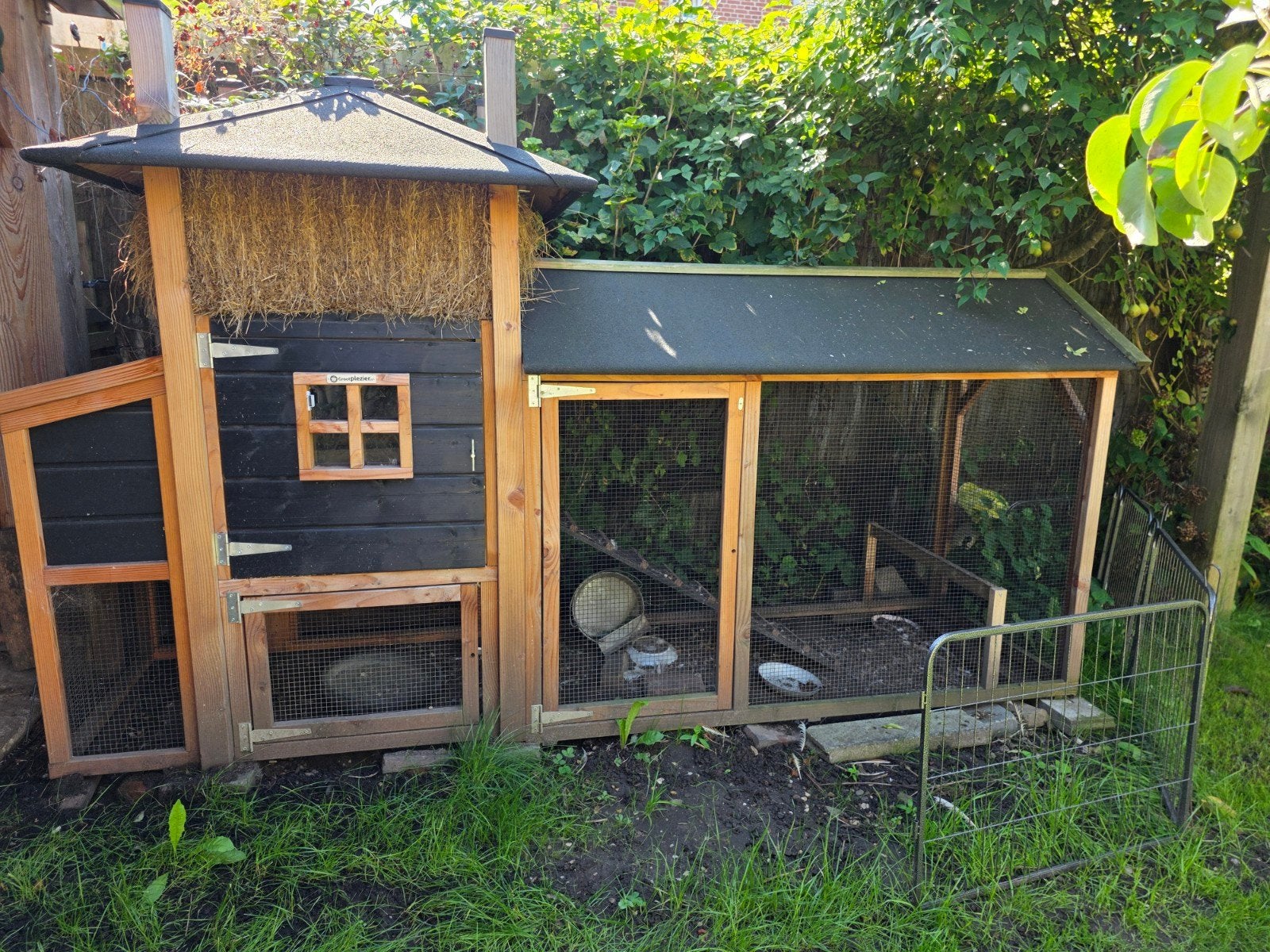 Kippenhok hooiberg Rosanne (Grootplezier), Dieren en Toebehoren, Ophalen, Zo goed als nieuw, Kippenhok of Kippenren