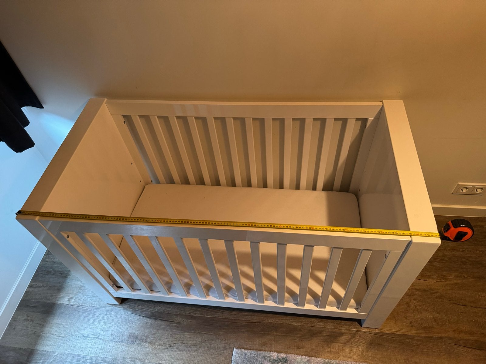 Wit ledikant Alaska Kidsmill van Babypark, Ophalen, Gebruikt, Ledikant