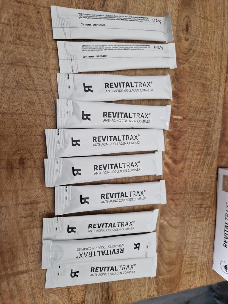 Revitaltrax collageen neutral 20 sticks, Huis en Inrichting, Verzenden, Nieuw