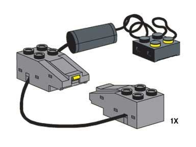 Lego Dark Gray Electric, Train Track Contacts with Wire and, Gebruikt, Overige thema's, Lego, Overige typen