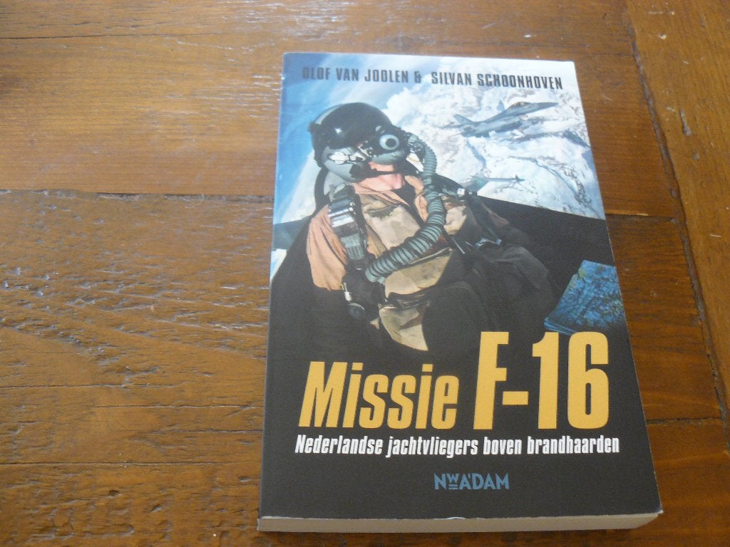Missie F-16: Nederlandse jachtvliegers boven brandhaarden, Ophalen of Verzenden, Zo goed als nieuw, Boek of Tijdschrift
