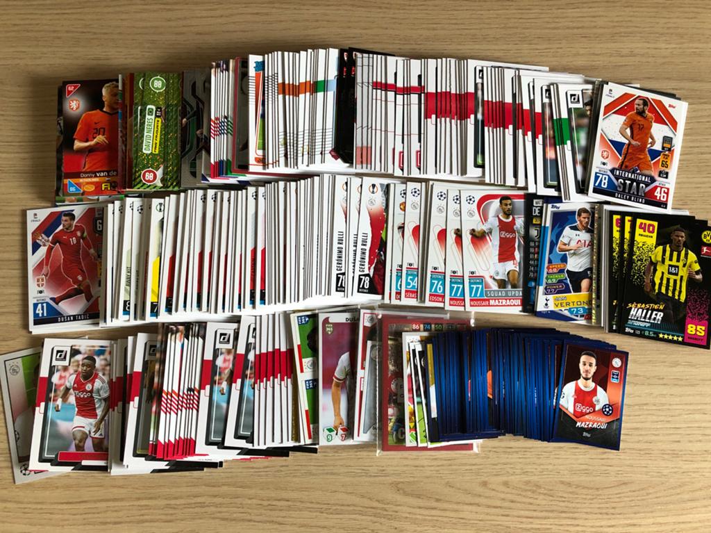 Grote verzameling Ajax voetbalplaatjes, Ophalen of Verzenden, Zo goed als nieuw, Buitenlandse clubs, Spelerskaart