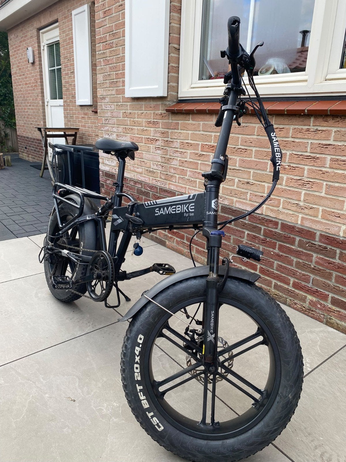 Samebike, Opvouwbare fatbike, Gebruikt, 50 km per accu of meer, 55 tot 59 cm, Ophalen