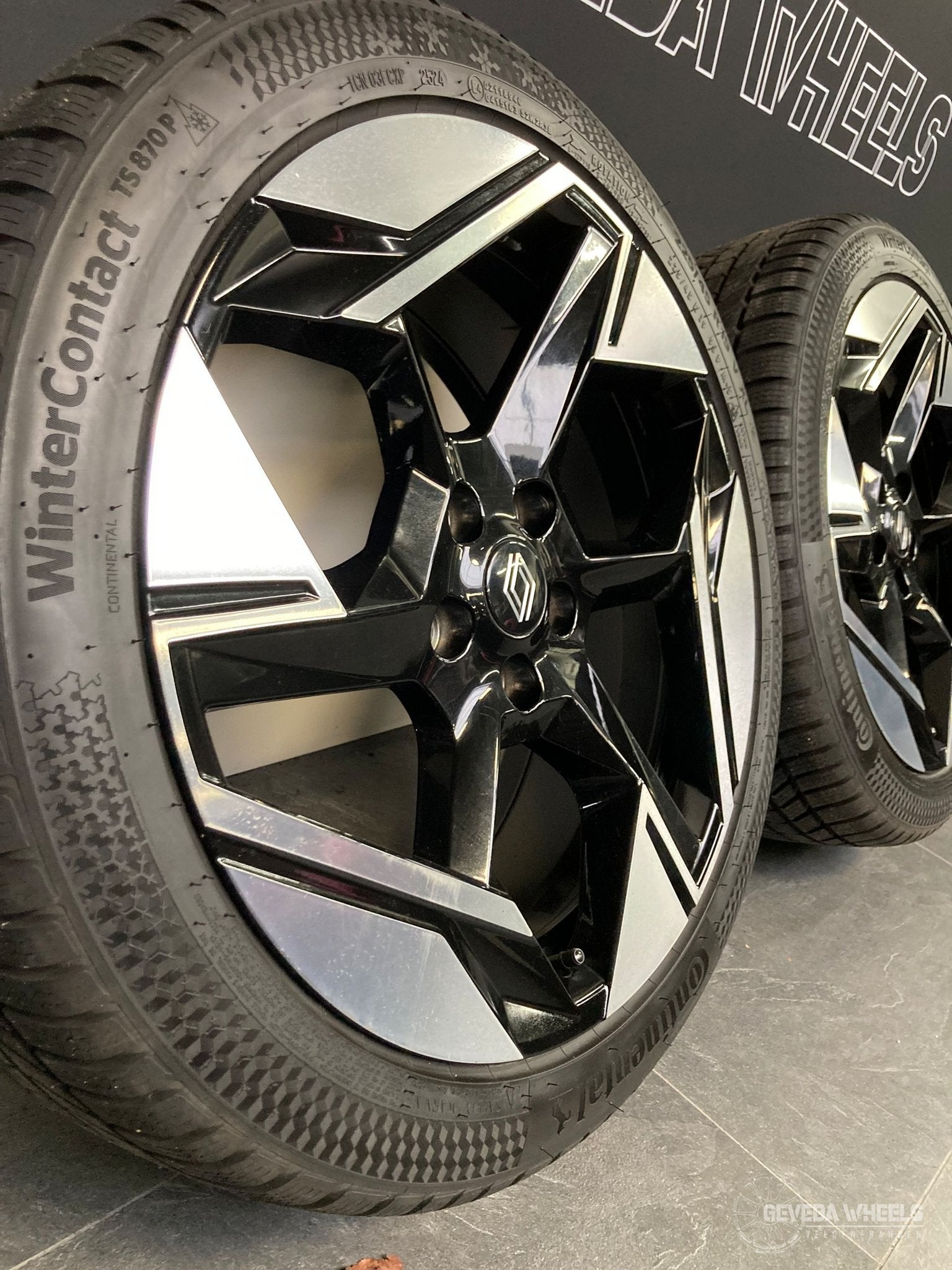 19” originele Renault Arkana Captur 2 velgen + winterbanden, 19 inch, Gebruikt, -, -