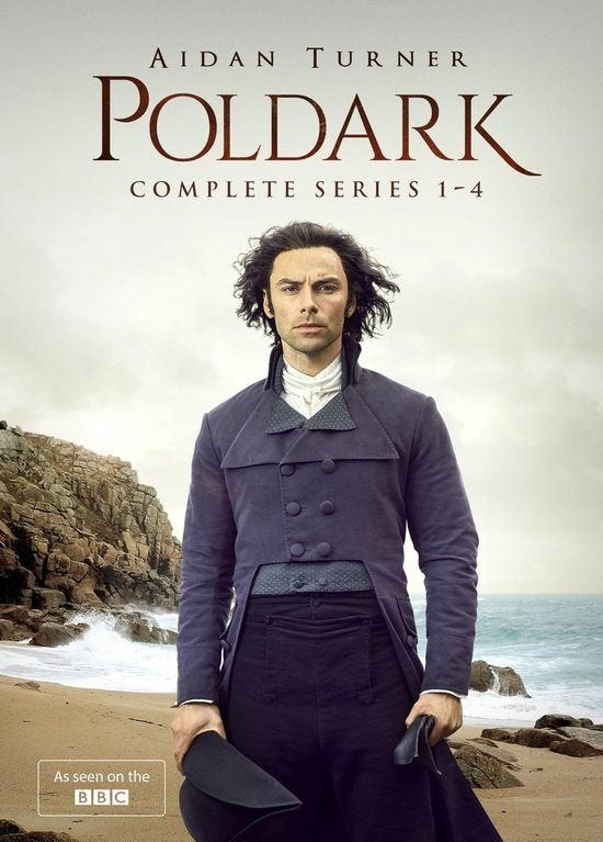 POLDARK complete season 1 - 4   (12 dvd's), Engels, Nederlands, Zo goed als nieuw, Vanaf 12 jaar
