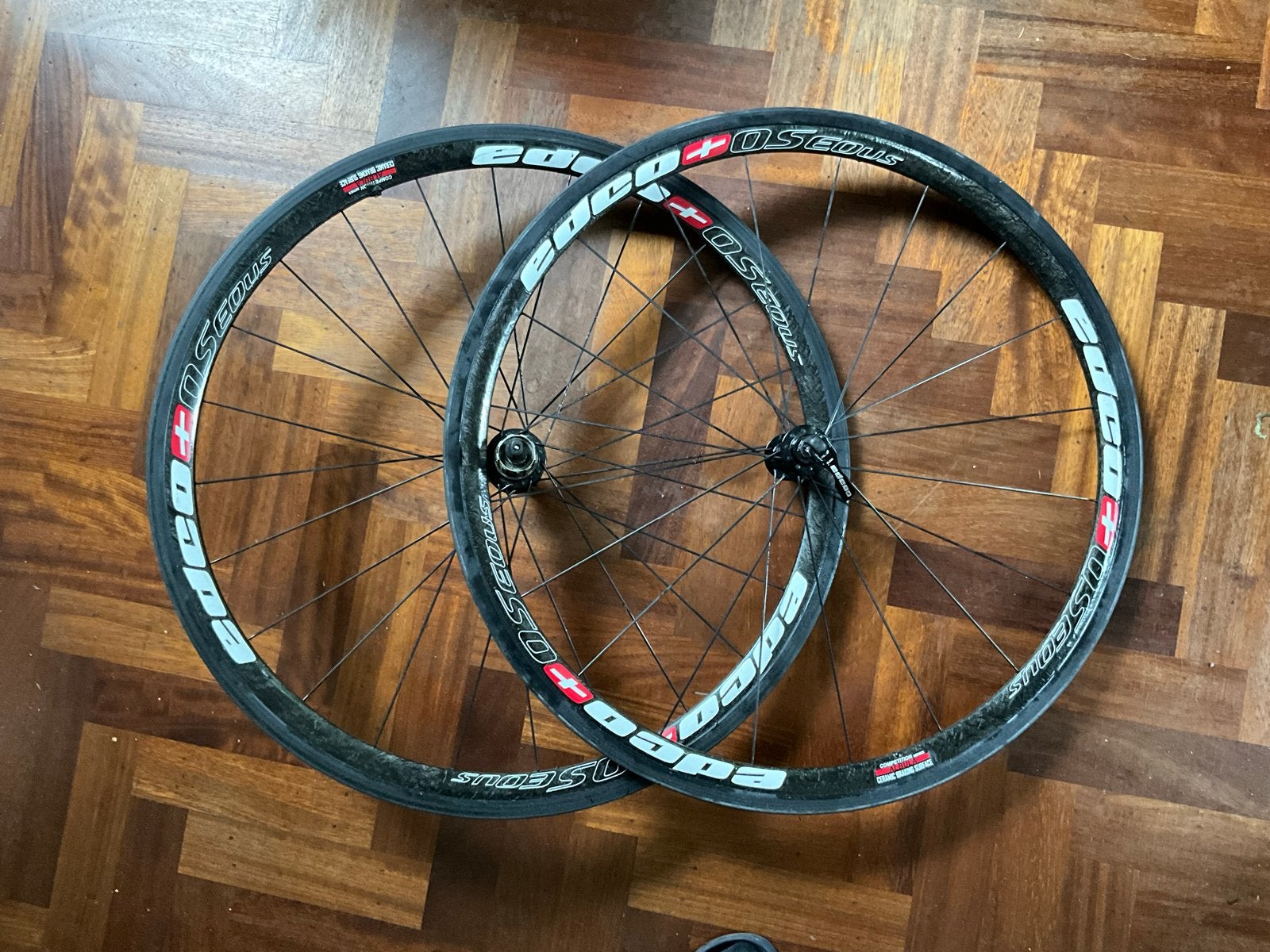 Edco Super G naven (Oseous wielen), Wiel, Gebruikt, Ophalen of Verzenden, Racefiets