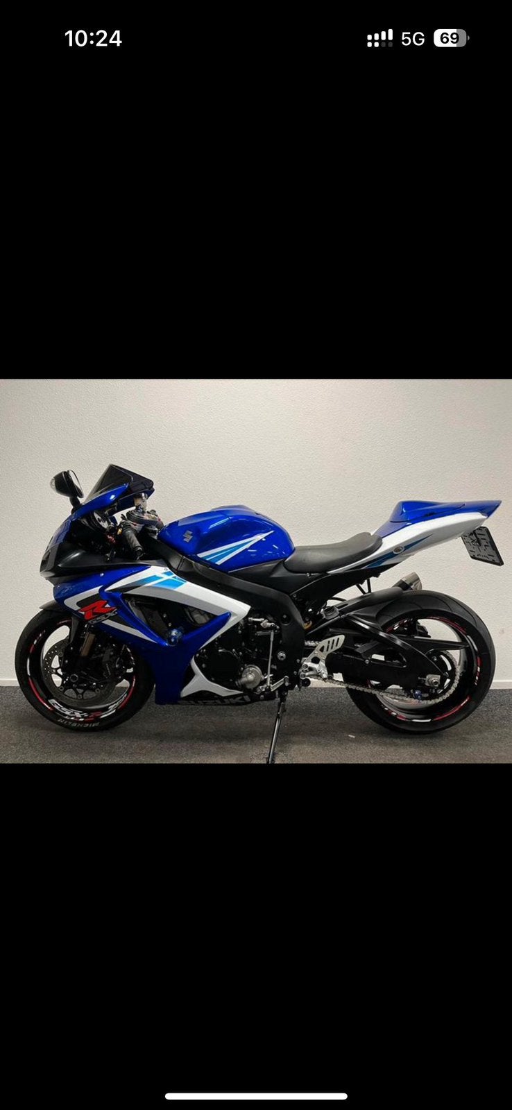 Suzuki GSXR-750 te koop, Motoren, Ophalen, Gebruikt