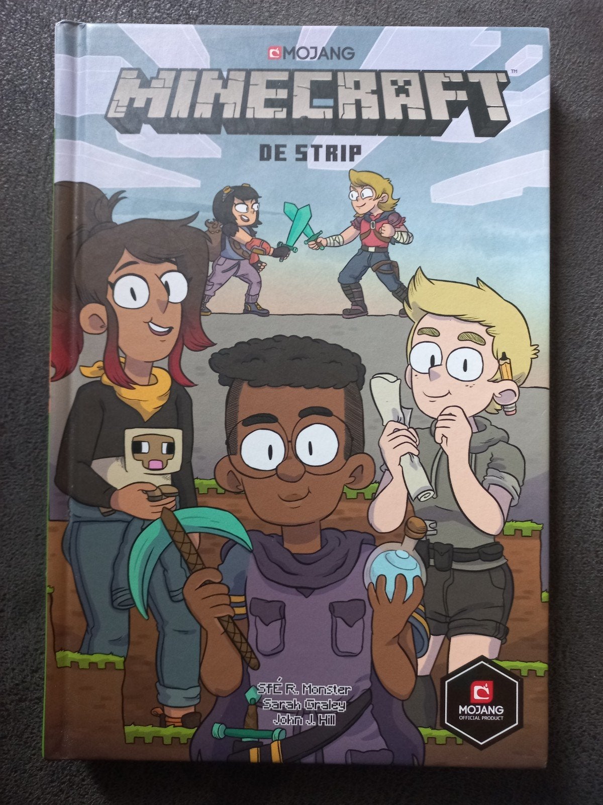 Minecraft: De strip, Ophalen