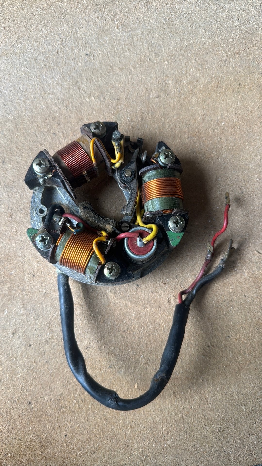 Vespa V50 Ontsteking Stator, Ophalen of Verzenden, Zo goed als nieuw, Overige schalen, Onderdeel