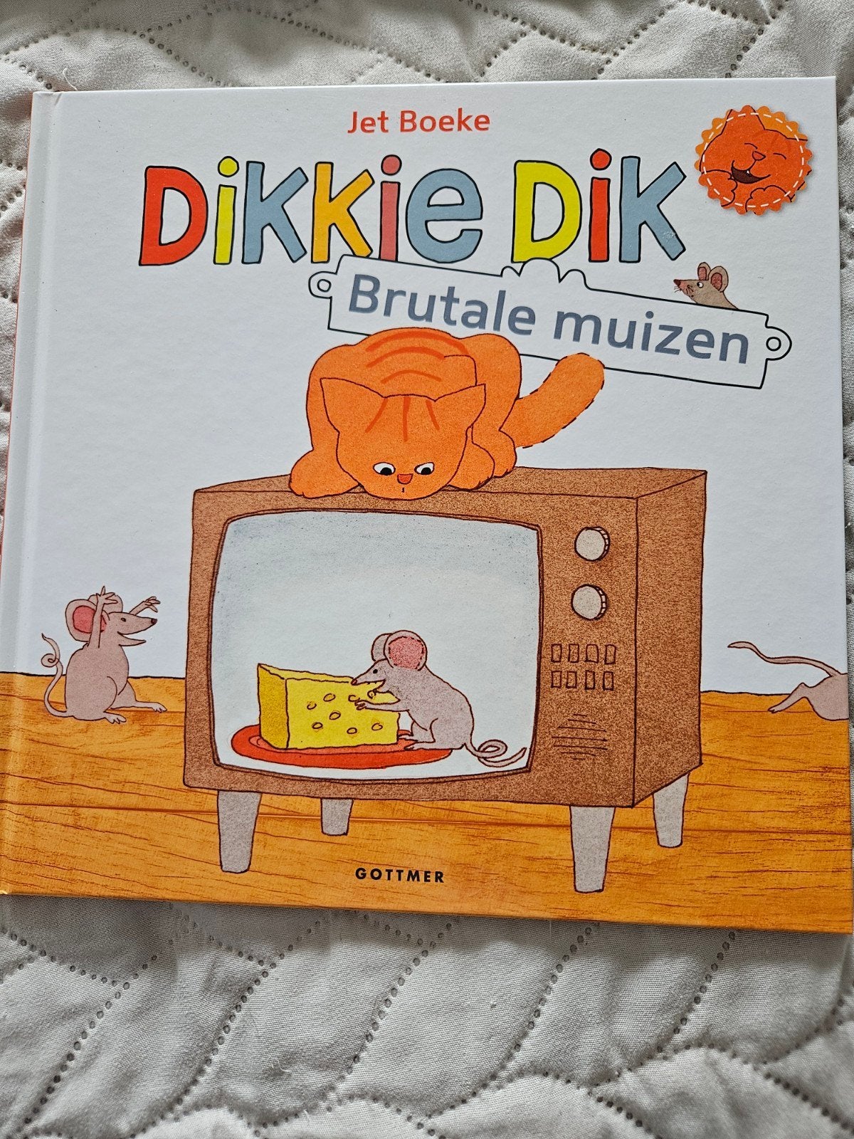 Dikkie Dik: Brutale Muizen - Prentenboek, Ophalen of Verzenden, Zo goed als nieuw, Jet Boeke, Prentenboek
