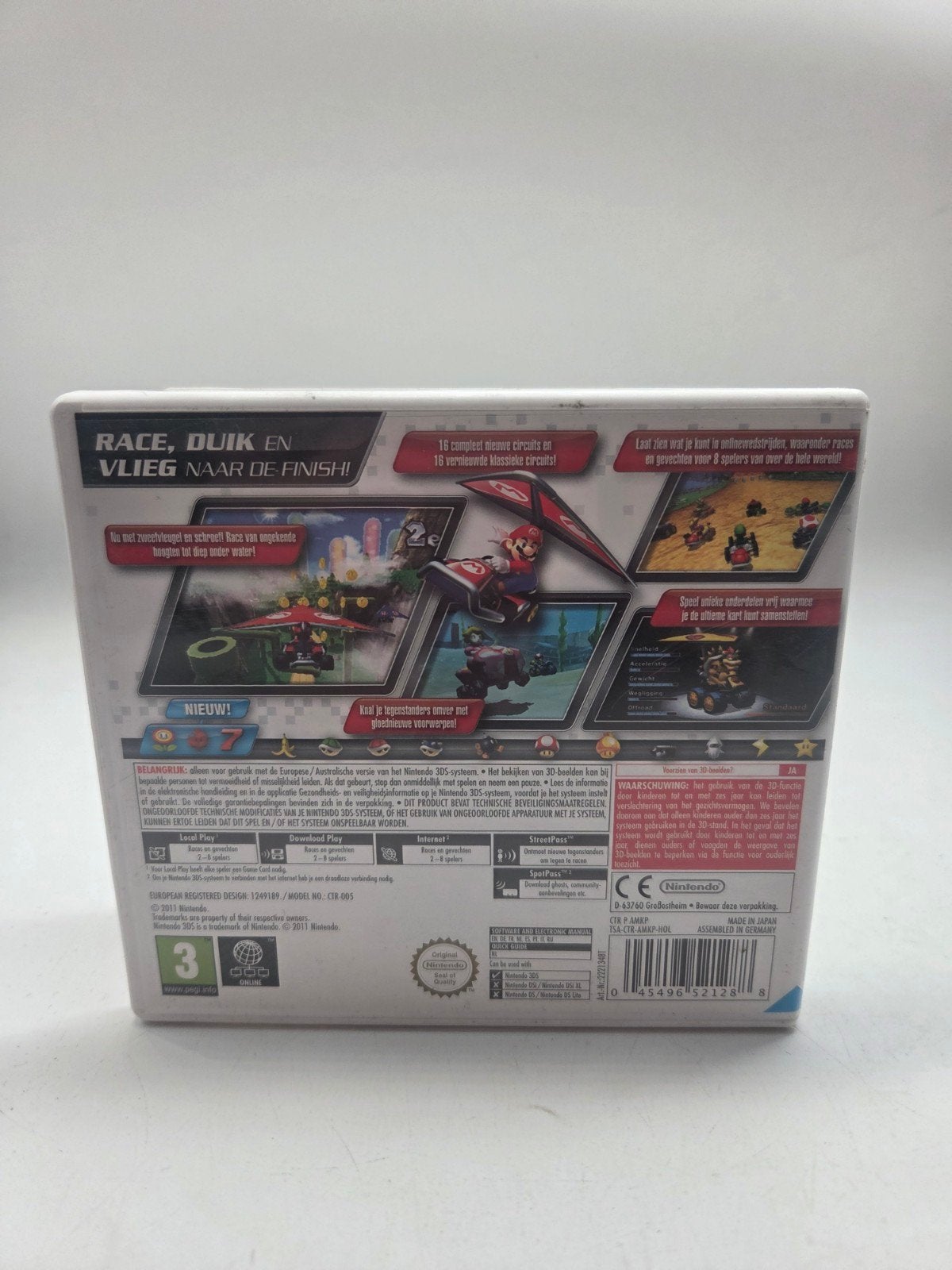 Mario Kart 7 - Nintendo 3DS, Nintendo, Online, Racen en Vliegen, Zo goed als nieuw