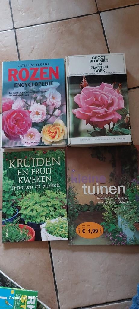 Tuinboeken te koop,, Ophalen of Verzenden, Zo goed als nieuw, Interieur en Design