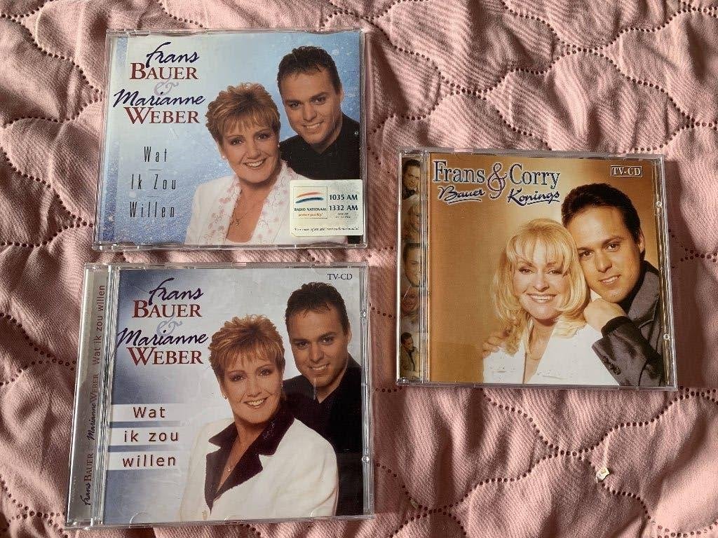 Frans Bauer & Marianne Weber + Frans Bauer & Corry Konings, Ophalen of Verzenden, Zo goed als nieuw, Levenslied of Smartlap