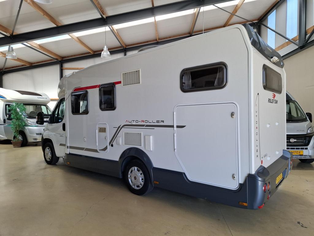 2012 Roller Team Garage P 130PK AUTOMAAT Dwarsbed 2x Solar, Ringverwarming, Fiat, Bedrijf, Diesel