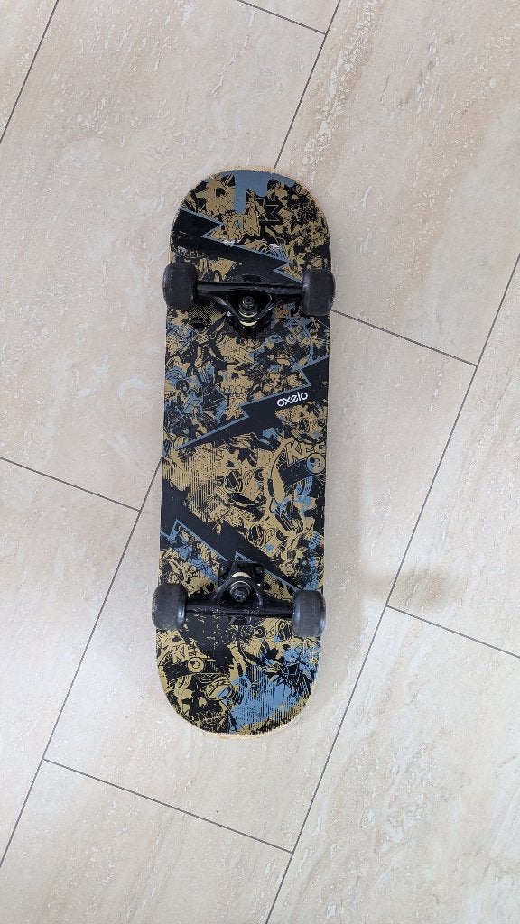 Oxelo skateboard, Ophalen, Gebruikt, Skateboard