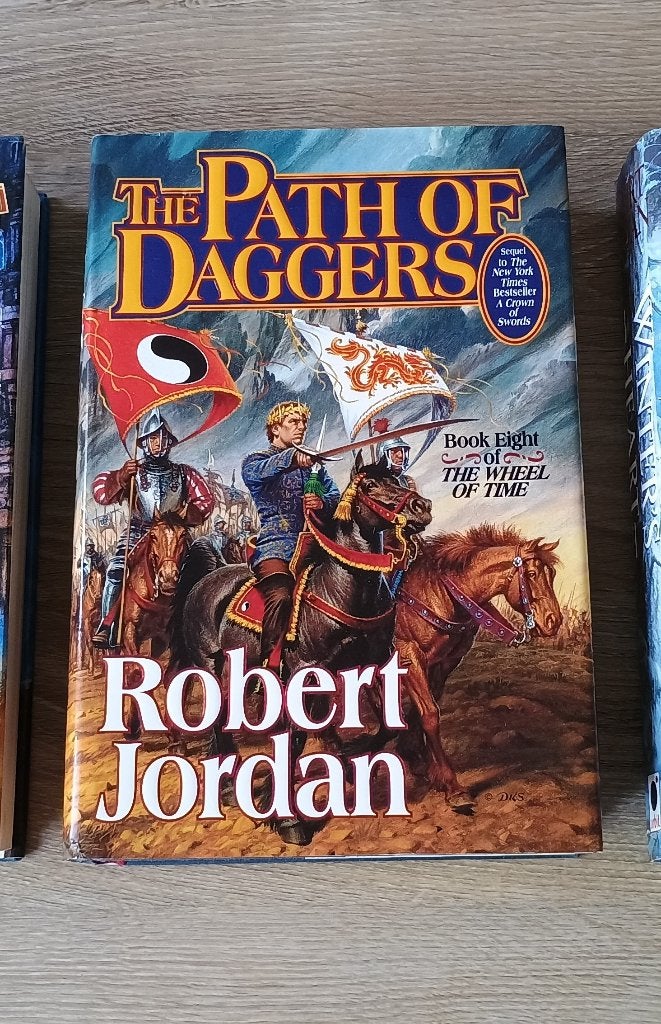 a path of daggers - a wheel of time hardcover Robert Jordan, Ophalen of Verzenden, Gelezen, Robert Jordan