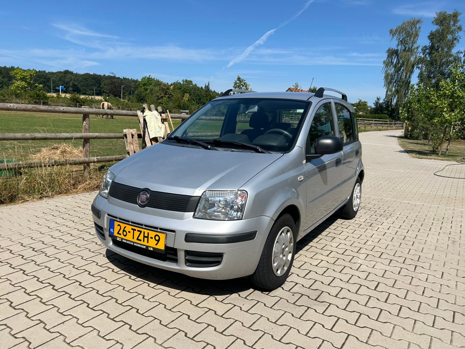 Fiat Panda 1.2 2012 Grijs, Auto's, Fiat, 1242 cc, Origineel Nederlands, Handgeschakeld, Particulier