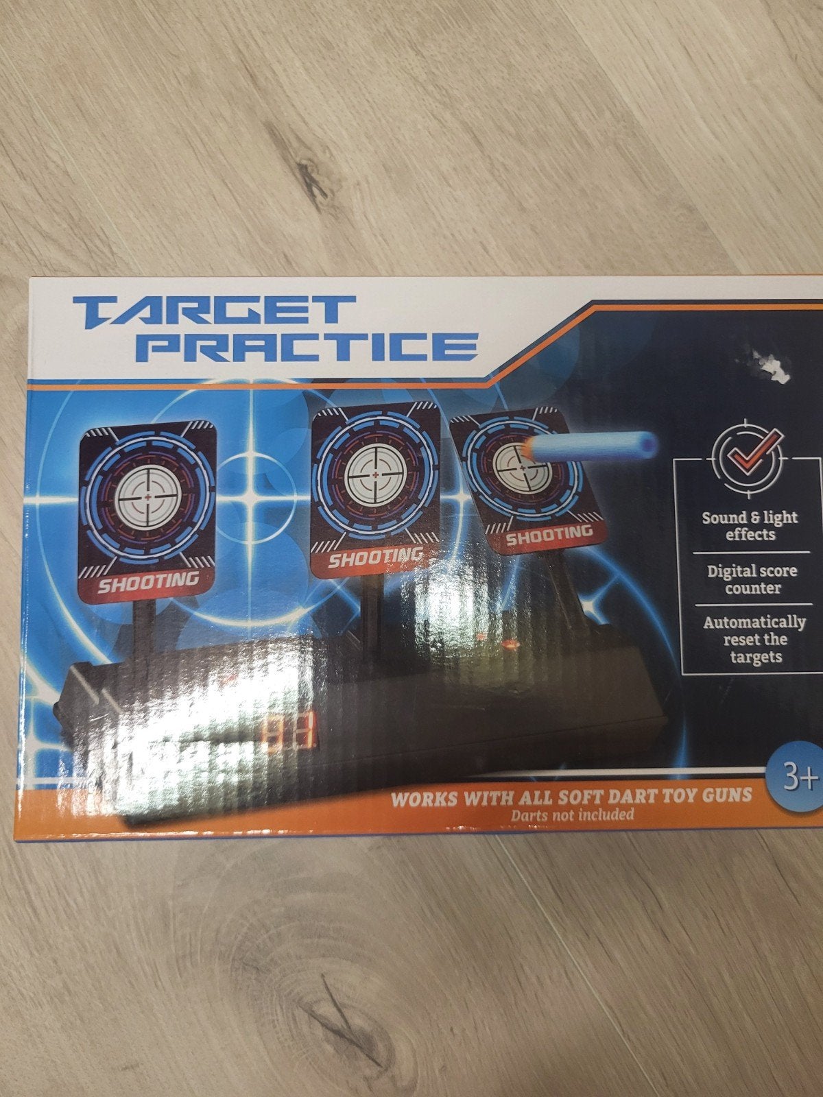 Target Practice Schietspel met Geluid & Lichteffecten, Ophalen of Verzenden