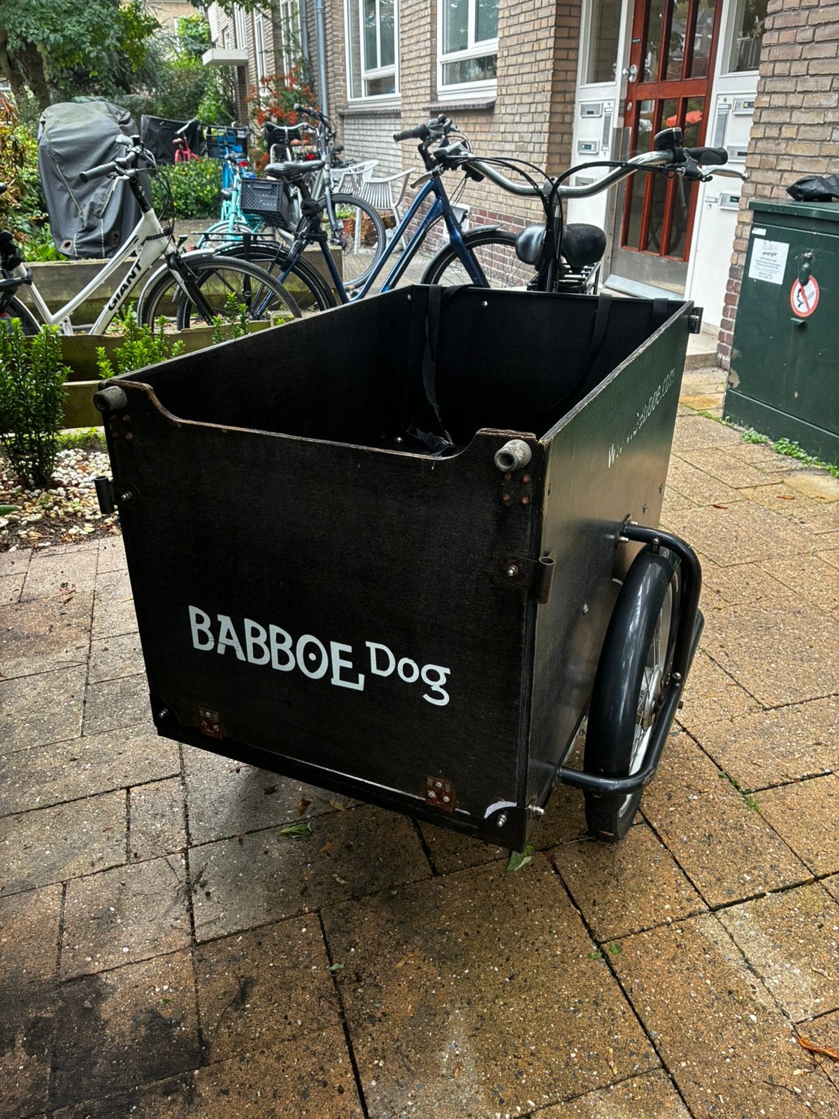 Babboe Dog-E Bakfiets. Klaar voor een 2e Leven!, Fietsen en Brommers, Gebruikt, Elektrisch, 2 kinderen, Schijfrem