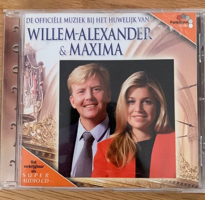 CD Máxima en Willem Alexander bruiloft, Verzamelen, Ophalen of Verzenden, Zo goed als nieuw
