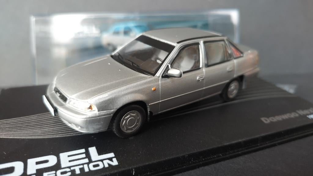 Daewoo Nexia Opel Kadett 1:43 Eaglemoss Opel Collection Pol, Overige merken, Auto, ., Nieuw