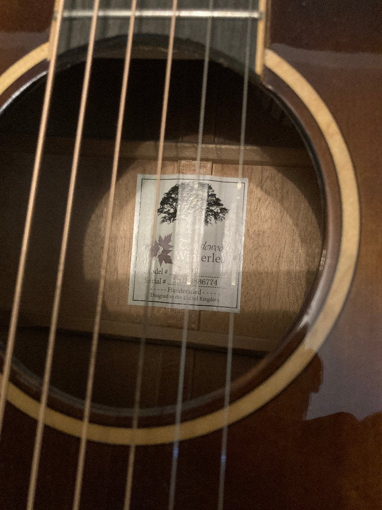 Tanglewood Winterleaf elekt-akoe gitaar en  Versterker, Ophalen, Zo goed als nieuw, Klassieke of Spaanse gitaar