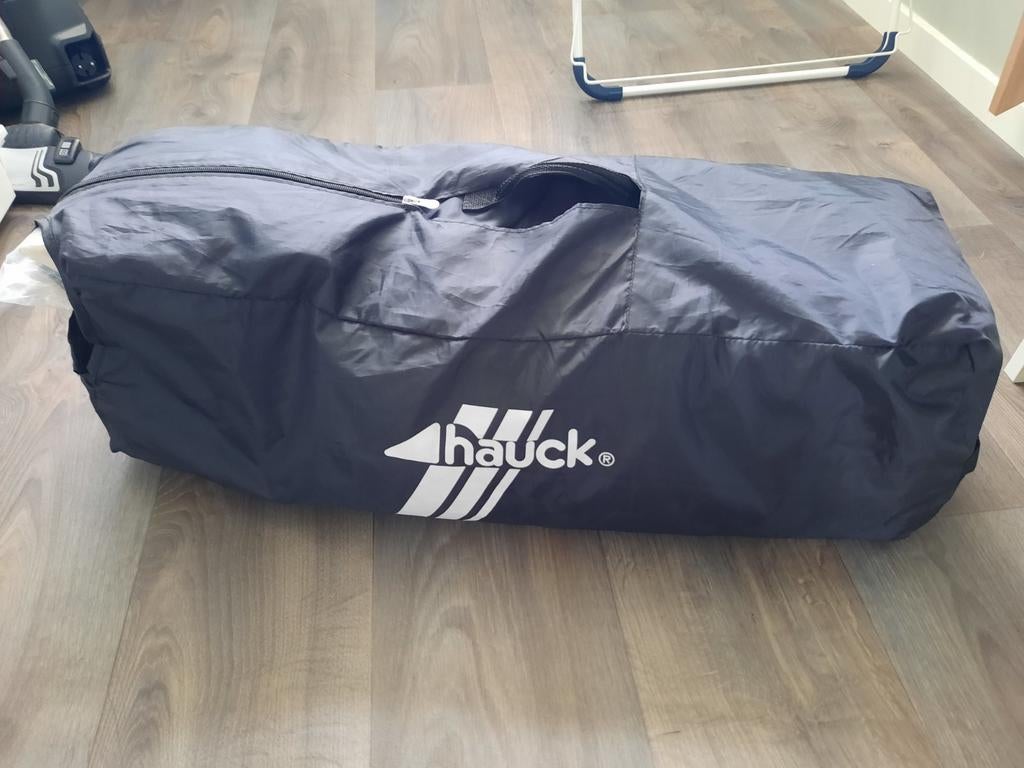 Hauck campingbedje Sleep n Play, Ophalen, Zo goed als nieuw, Rechthoekig, In hoogte verstelbaar