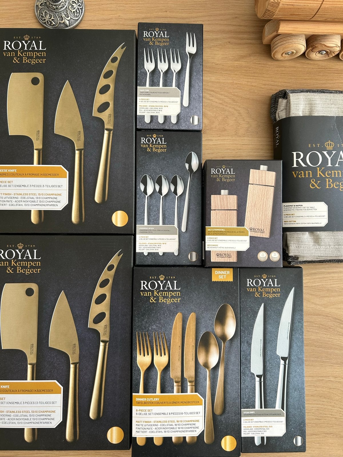 Royal van Kempen & Begeer Bestek en Keukenaccessoires, Royal Van Kempen & Begeer, Gebaksvork, Bestekset, Nieuw