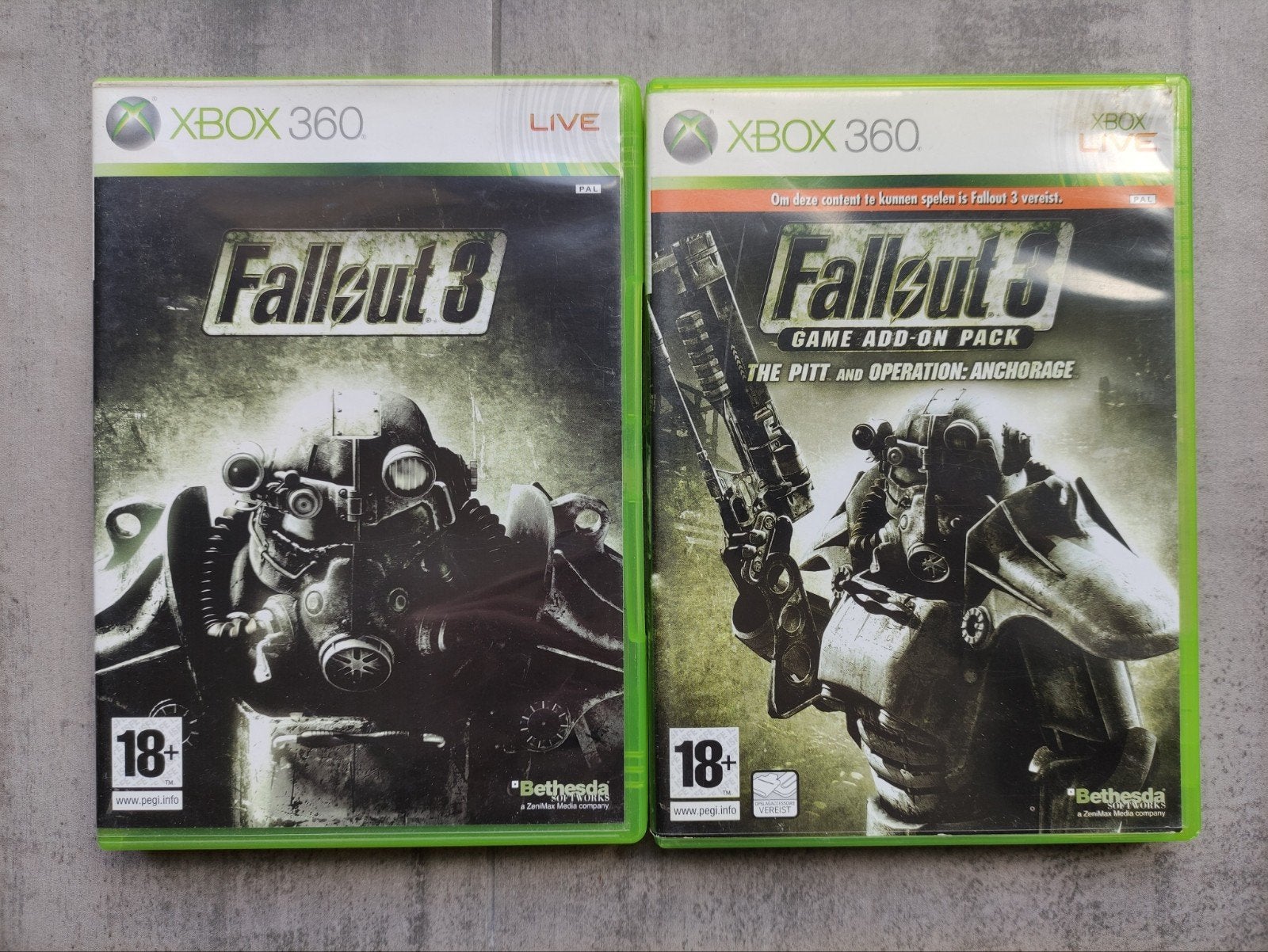 Fallout 3 + Add-on pack, 1 speler, Ophalen of Verzenden, Avontuur en Actie, Vanaf 18 jaar