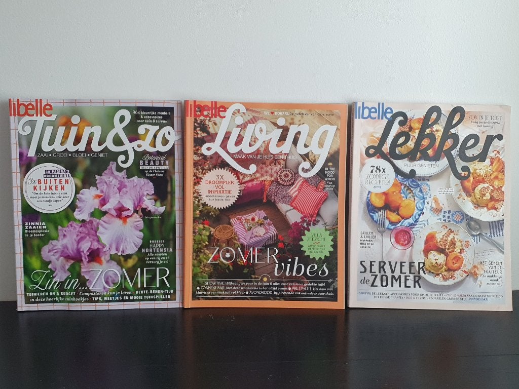 Libelle tijdschrift 3x, Verzenden, Zo goed als nieuw, Damesbladen