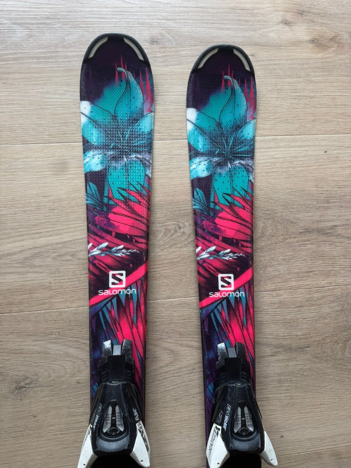 Salomon LUX kinder-Ski's 110cm, Sport en Fitness, Skiën en Langlaufen, Ophalen, 100 tot 140 cm, Salomon, Zo goed als nieuw