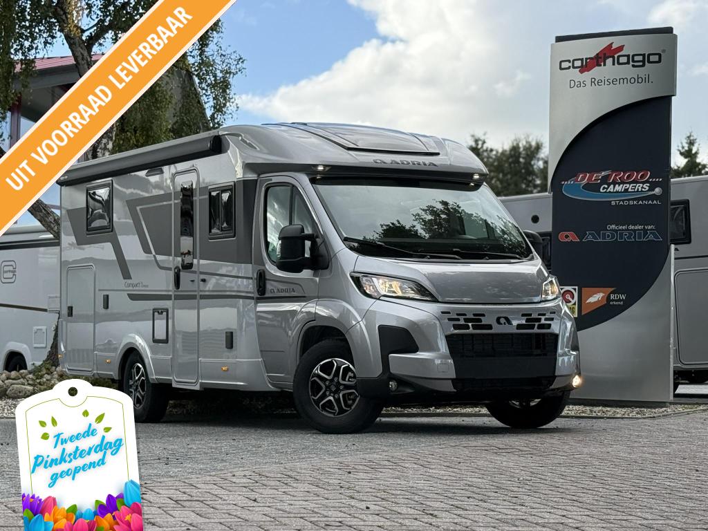 Adria Compact Supreme DL Face-to-face - Automaat - 2025, Ringverwarming, Fiat, Adria, 6 tot 7 meter