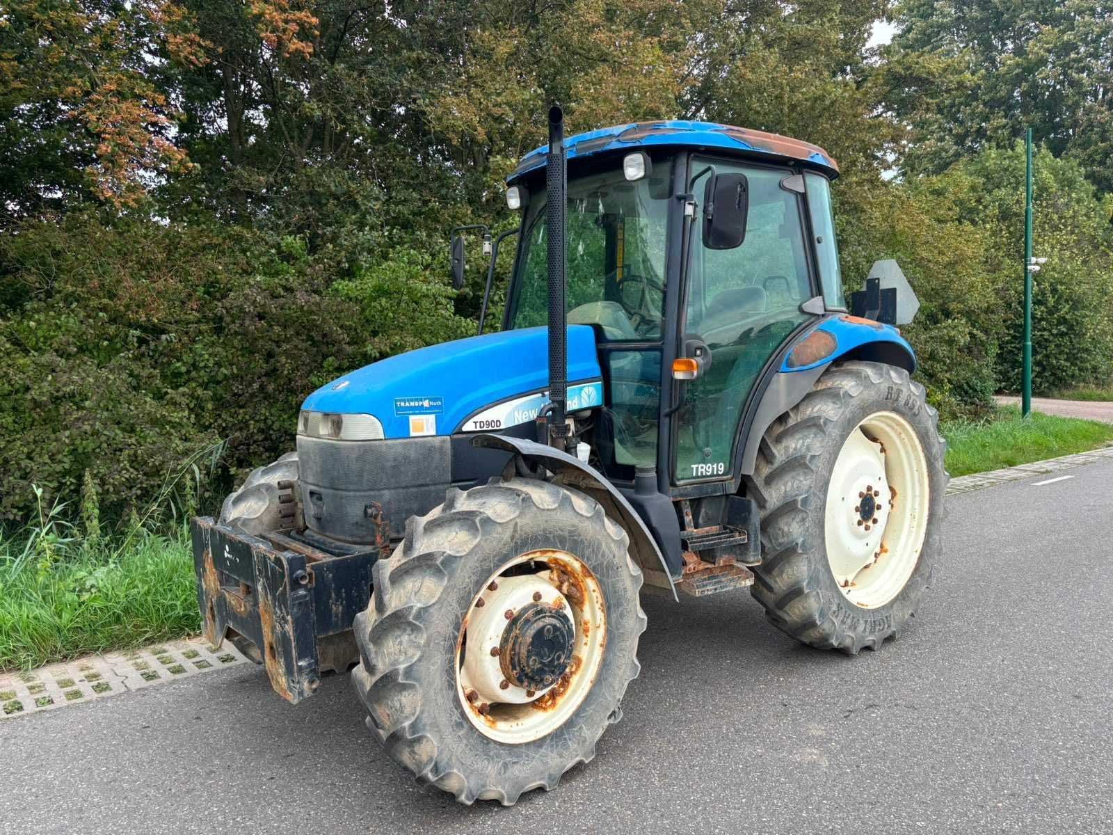 New Holland - td90d - tractor - 4wd - 90pk - 2008, Zakelijke goederen, Agrarisch | Tractoren, Gebruikt, New Holland