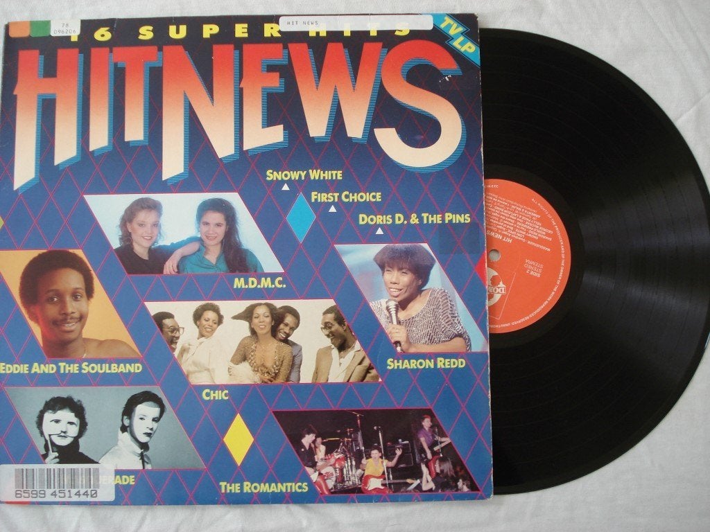 Hit News - 16 superhits, Cd's en Dvd's, Vinyl | Pop, LP, Gebruikt, Ophalen of Verzenden, 12 inch
