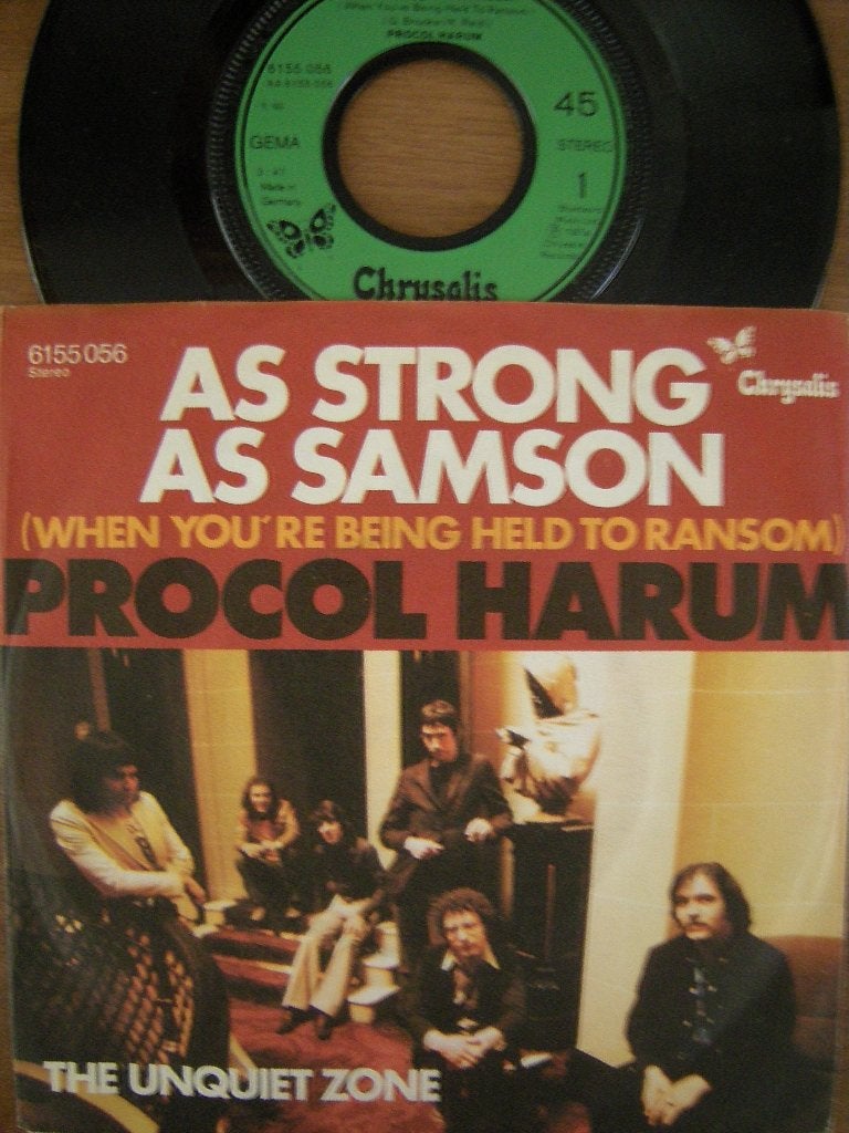 Procol Harum (As Strong As Samson), Cd's en Dvd's, Gebruikt, 7 inch, Ophalen of Verzenden, Pop