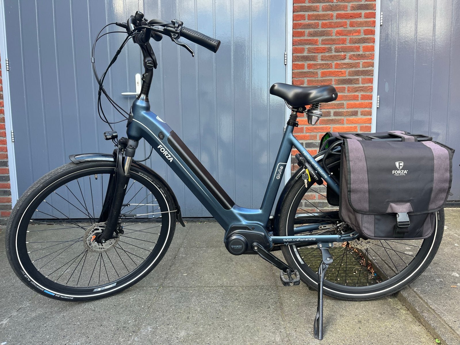 Forza Giulia Performante E-bike - 17,5 Ah - ZGAN, Zo goed als nieuw, 51 tot 55 cm, 50 km per accu of meer, Ophalen