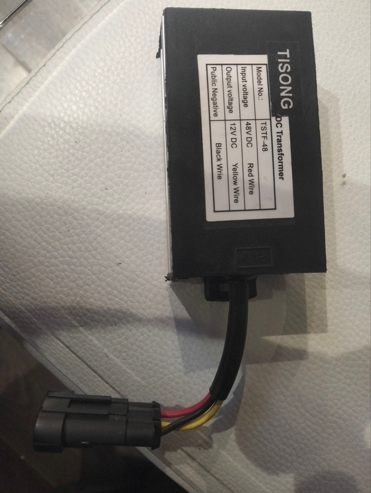 TISONG DC Transformer TSTF-48 (48V DC naar 12V DC), Ophalen of Verzenden, Gebruikt, Universele onderdelen