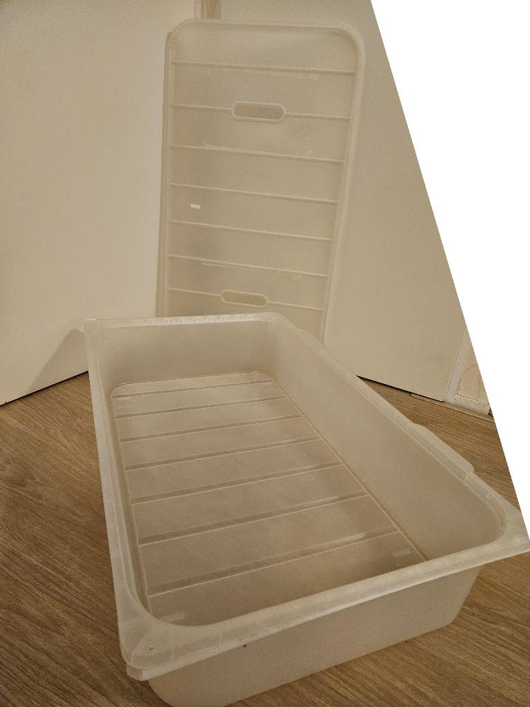 Ikea Pax Komplement Plastic bak doos met deksel 100 x 58, Ophalen, Gebruikt, 50 tot 100 cm, Minder dan 100 cm