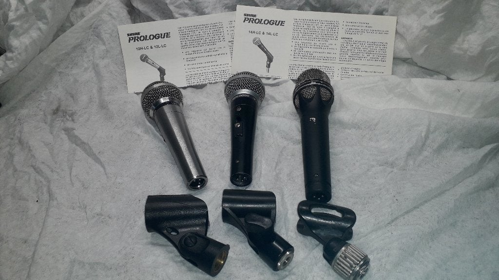 3 microfoons Shure, Sennheiser, Ophalen of Verzenden, Gebruikt, Zangmicrofoon