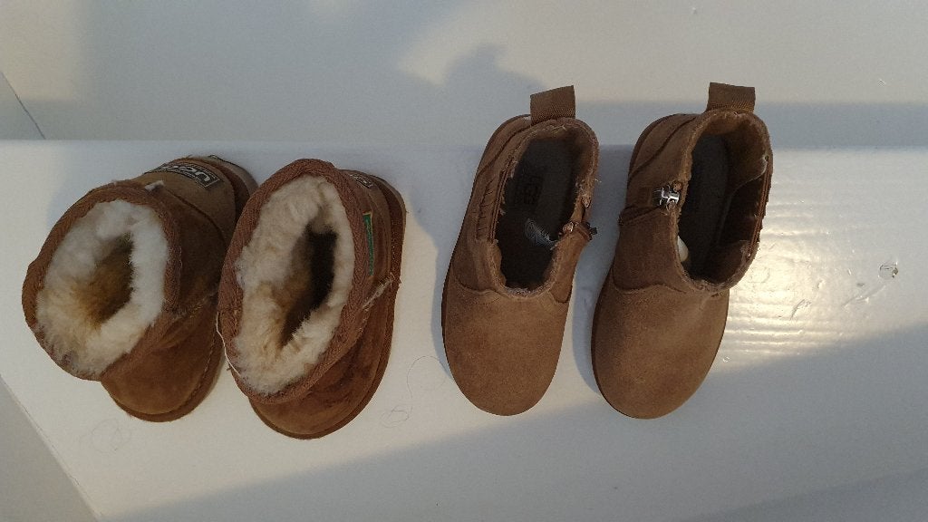 kinderschoenen 8 stuks maten 24 - 27, Ophalen, Gebruikt