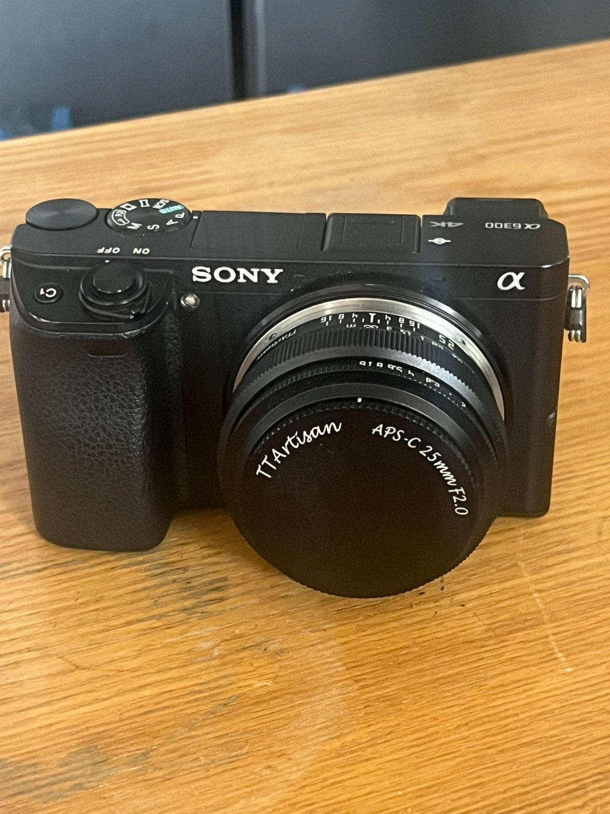 Sony A6300 met TTartisan 25mm F2 lens, Gebruikt, 24 megapixels, Sony, Systeemcamera