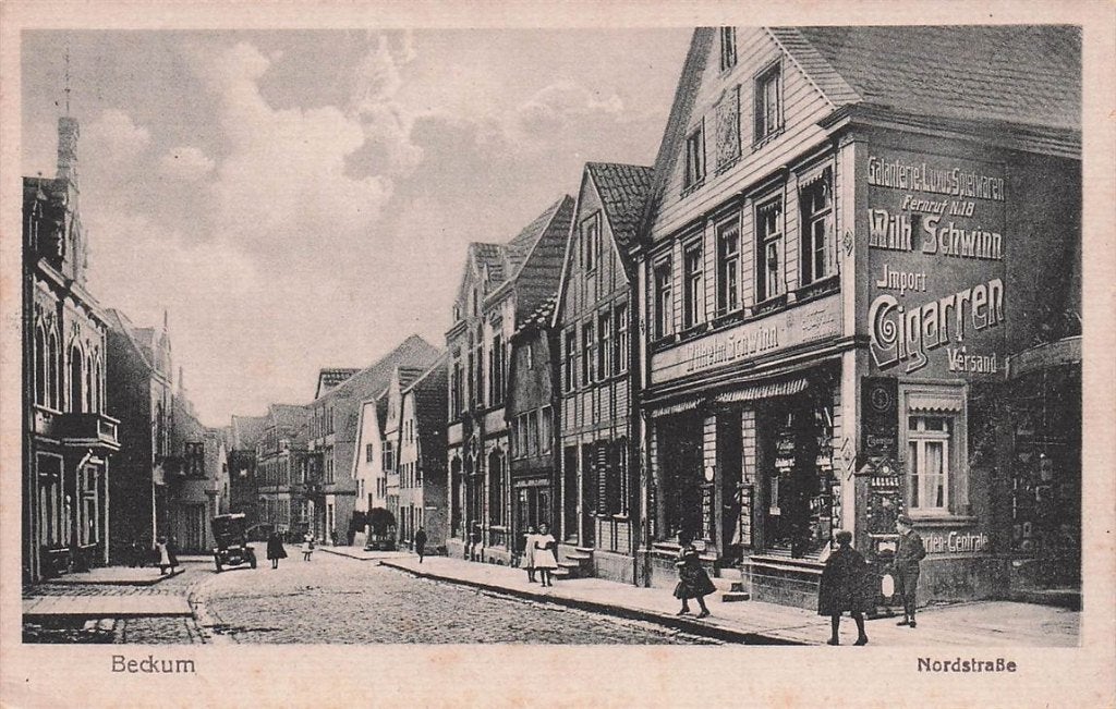 702-398-007 Beckum Nordstrasse, Verzenden, Voor 1920, Duitsland