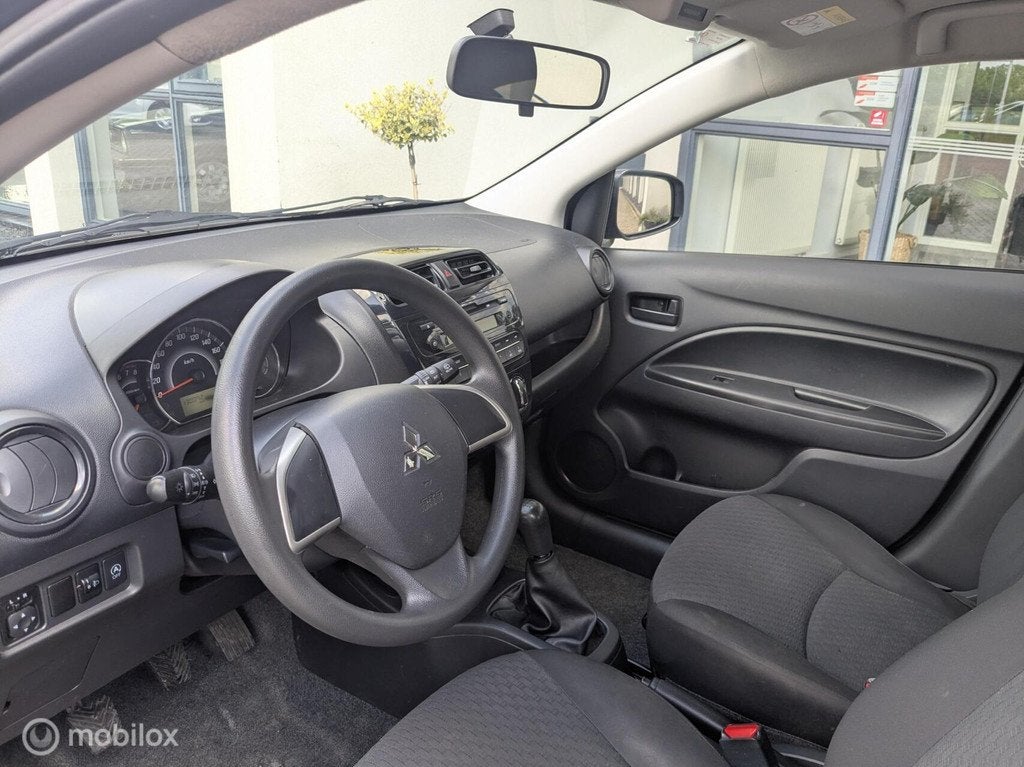 Mitsubishi Space Star 1.0 Cool+, Auto's, Euro 6, Zwart, Origineel Nederlands, Bedrijf