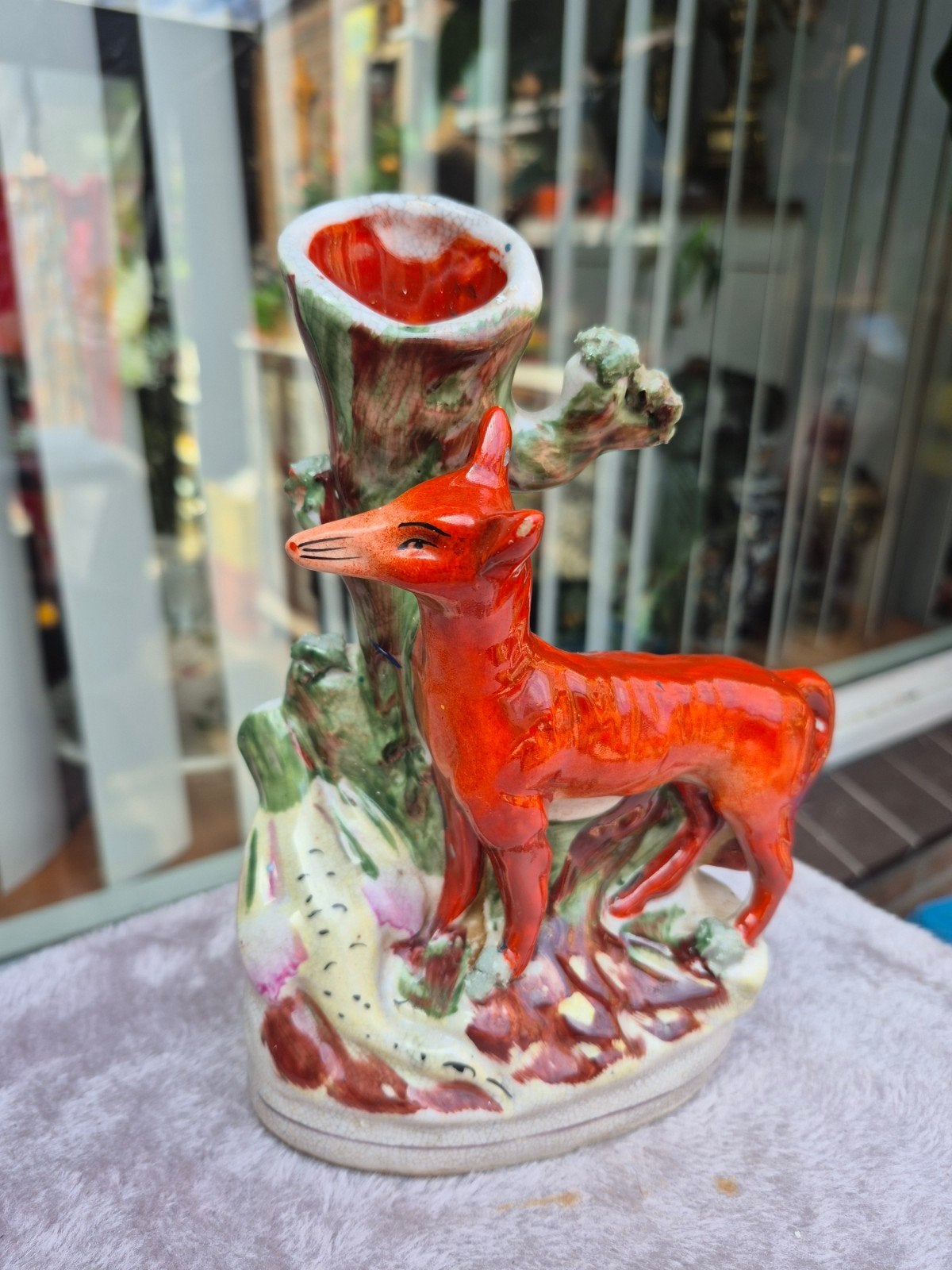 Antieke Staffordshire Spill Vase -  (ca. 1860-1880), Ophalen of Verzenden