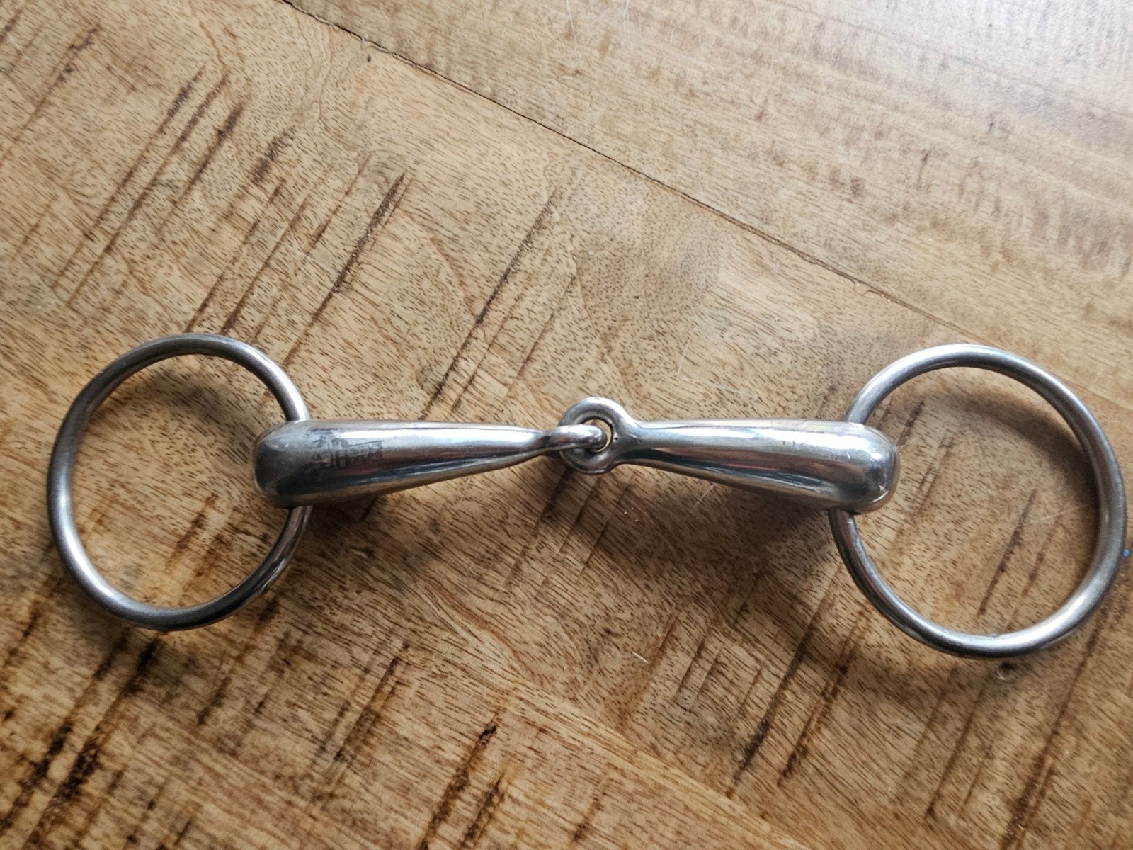 Watertrens Hol Enkelgebroken 12,5cm (Harry's Horse), Zilver, Harry's Horse, Ophalen of Verzenden, Zo goed als nieuw