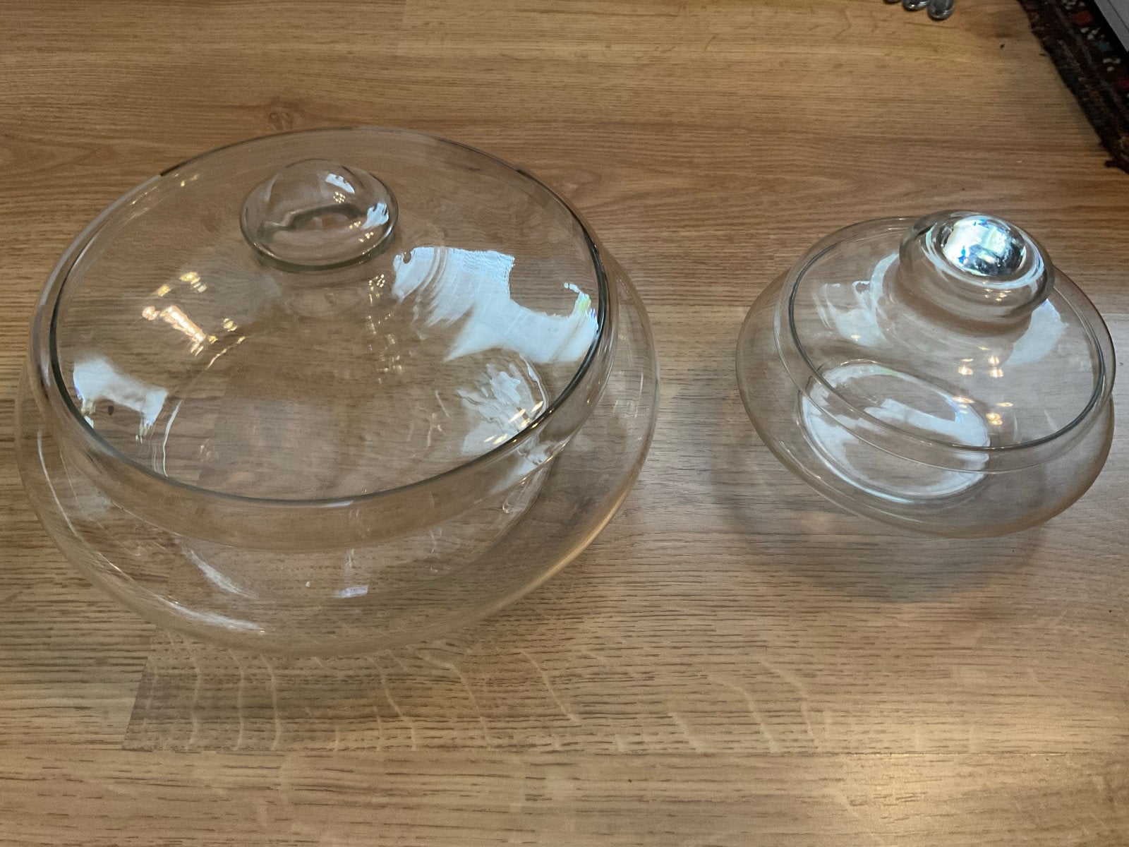 Glazen Koekschaal en Bonbonnière J. Boon/Floris Meydam, Antiek en Kunst, Ophalen of Verzenden