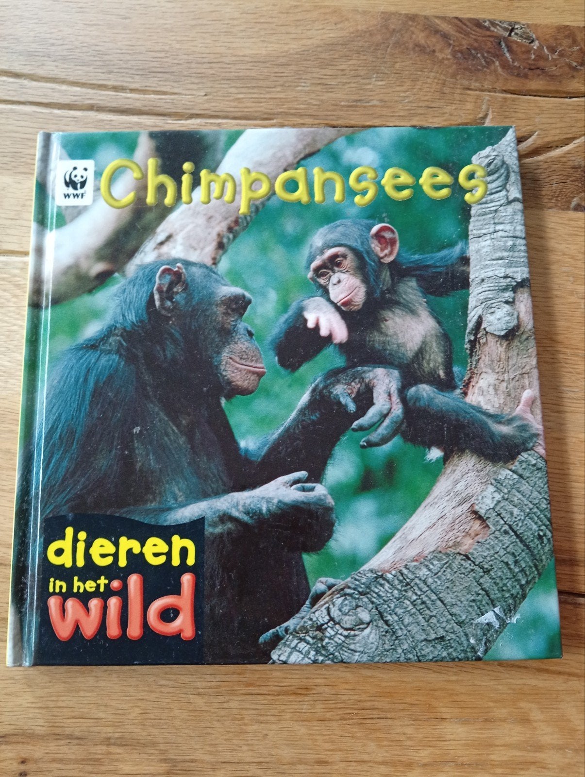 Chimpansees - Dieren in het wild (WWF), Boeken, Onbekend, Ophalen of Verzenden, Zo goed als nieuw, Natuur algemeen