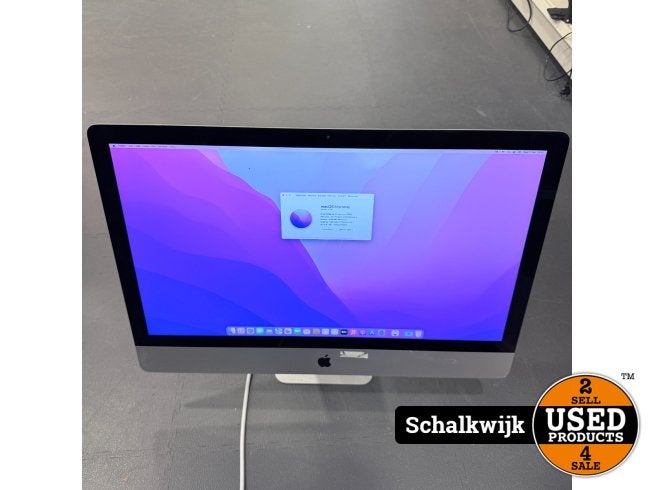 Apple iMac 2015 27 inch | i7 - 8GB - 1TB HDD - Radeon R9 2GB, Apple, Zo goed als nieuw, Support@apple.com, One Apple Park Way
Cupertino, CA 95014
United States